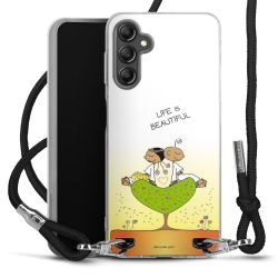 Carry Case Stoff schwarz/silber