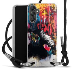 Carry Case Fabric black/silver