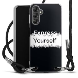 Carry Case Fabric black/silver