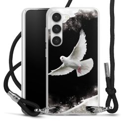 Carry Case Transparent Fabric black/silver