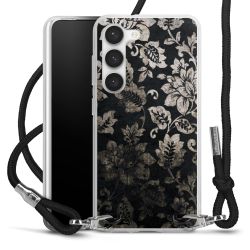 Carry Case Transparent Fabric black/silver