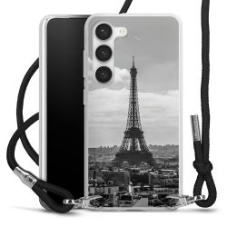 Carry Case Transparent Fabric black/silver