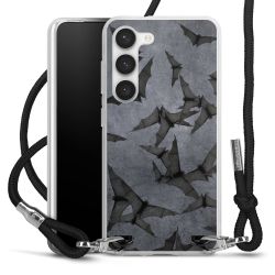 Carry Case Transparent Fabric black/silver