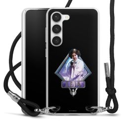 Carry Case Transparent Fabric black/silver