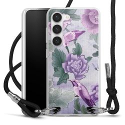 Carry Case Transparent Fabric black/silver