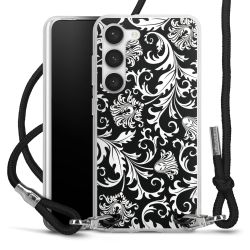 Carry Case Transparent Fabric black/silver