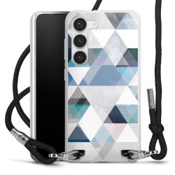 Carry Case Transparent Fabric black/silver