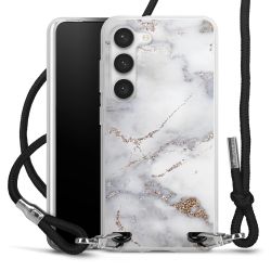 Carry Case Transparent Fabric black/silver