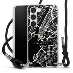 Carry Case Transparent Fabric black/silver