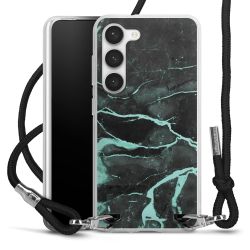 Carry Case Transparent Fabric black/silver