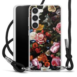 Carry Case Transparent Fabric black/silver