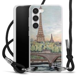 Carry Case Transparent Fabric black/silver