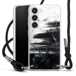 Carry Case Transparent Fabric black/silver