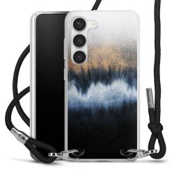 Carry Case Transparent Fabric black/silver