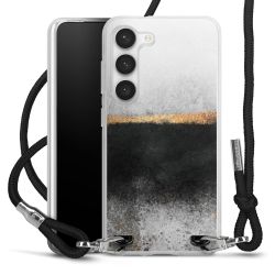 Carry Case Transparent Fabric black/silver