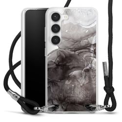 Carry Case Transparent Fabric black/silver