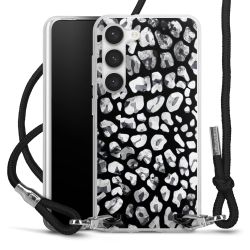 Carry Case Transparent Fabric black/silver