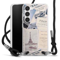 Carry Case Transparent Fabric black/silver