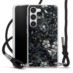 Carry Case Transparent Fabric black/silver