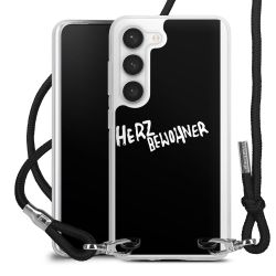 Carry Case Stoff schwarz/silber