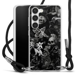 Carry Case Transparent Fabric black/silver