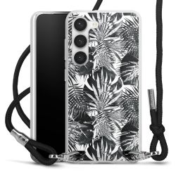 Carry Case Transparent Fabric black/silver