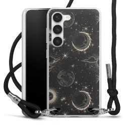 Carry Case Transparent Fabric black/silver