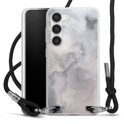 Carry Case Transparent Fabric black/silver