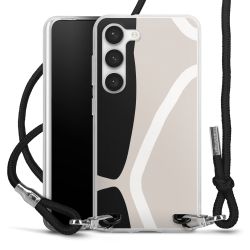 Carry Case Transparent Fabric black/silver