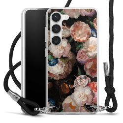 Carry Case Transparent Fabric black/silver