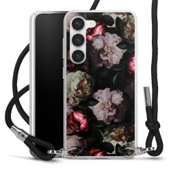 Carry Case Transparent Fabric black/silver