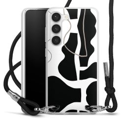 Carry Case Transparent Fabric black/silver