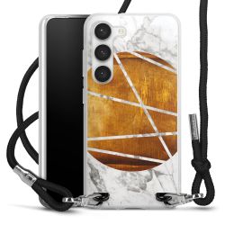 Carry Case Transparent Fabric black/silver