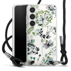 Carry Case Transparent Fabric black/silver