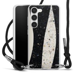 Carry Case Transparent Fabric black/silver