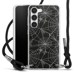 Carry Case Transparent Fabric black/silver