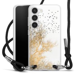 Carry Case Transparent Fabric black/silver