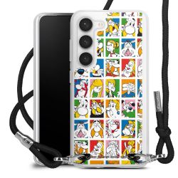 Carry Case Stoff schwarz/silber