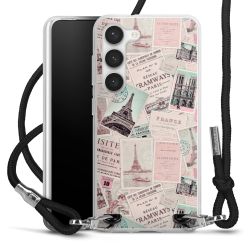 Carry Case Transparent Fabric black/silver