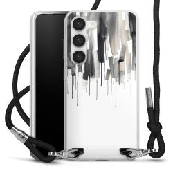 Carry Case Transparent Fabric black/silver