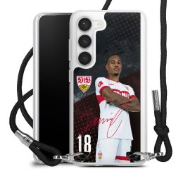 Carry Case Stoff schwarz/silber