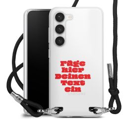 Carry Case Stoff schwarz/silber