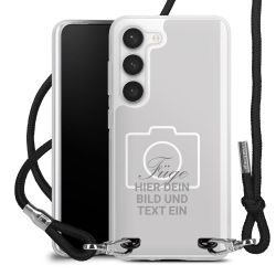 Carry Case Stoff schwarz/silber