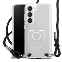 Carry Case Stoff schwarz/silber