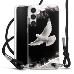 Carry Case Transparent Fabric black/silver