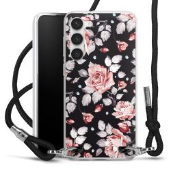 Carry Case Transparent Fabric black/silver