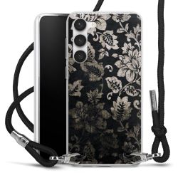 Carry Case Transparent Fabric black/silver