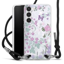 Carry Case Transparent Fabric black/silver