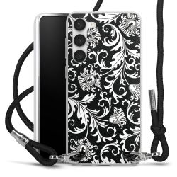 Carry Case Transparent Fabric black/silver