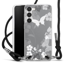 Carry Case Transparent Fabric black/silver